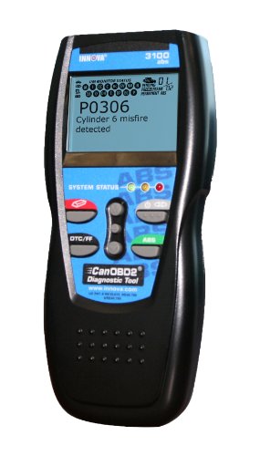 INNOVA 3100 Diagnostic Scan Tool/Code Reader with ABS and Battery Backup for OBD2 Vehicles