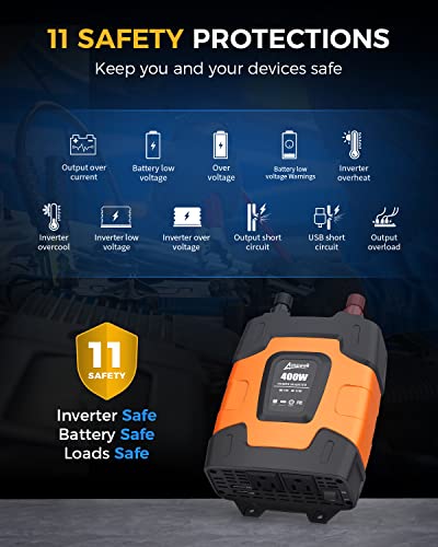 Inversor de corriente Truper 400W 5 Imagen adicional