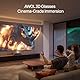 AWOL VISION DLP Link 3D-Brille, wiederaufladbare aktive Shutterbrille, kompatibel mit AWOL VISION LTV-2500, LTV-3500, Vanish TV und Anderen DLP-Link 3D Projektoren (2er-Pack)