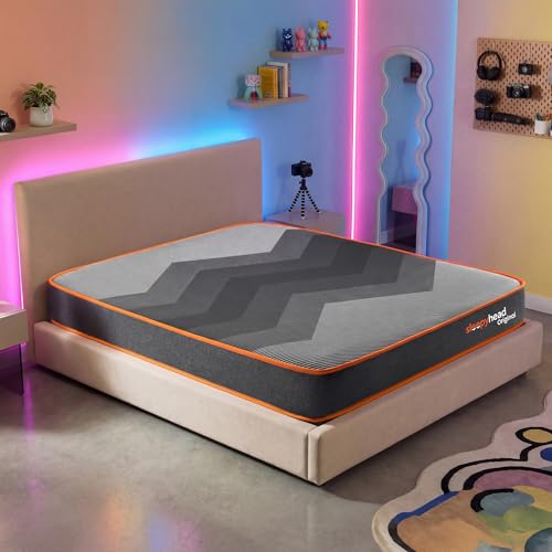 Sleepyhead Original Designed by Duroflex - 3 Layered BodyIQ Orthopedic Memory Foam Mattress | Zero Partner Disturbance | Medium Firm | 10 Years Warranty | 10 Inch King Size Bed Mattress (78x72x10)