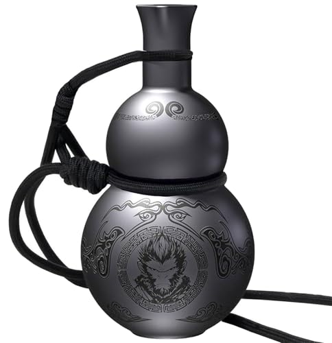 Gourd Water Bottle Retro Sports 316 Stainless Steel 500ml Insulation Cup for Outdoor Travel Cycling...