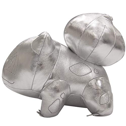 Pokemon 8" Silver Bulbasaur 25th Anniversary Plush - Limited Edition - Officially Licensed - Authentic Stuffed Animal Toy Figure - Easter Basket Stuffer Gift for Kids, Boys, Girls - 2+ by Pokémon - Used condition - Image 4
