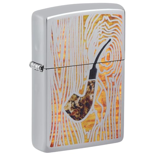 Zippo Pipe Lighter Fusion Pipe High Polish Chrome miniatura 1