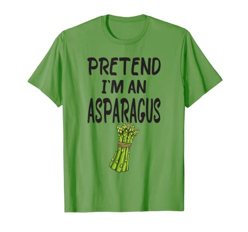 Déguisement amusant pour Halloween avec inscription « Pretend I'm An Asperge » T-Shirt