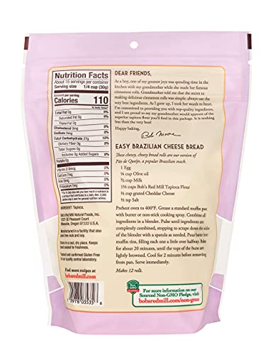 Bob's Red Mill Tapioca Flour - 16 Ounce (Pack Of 2) #TOP1
