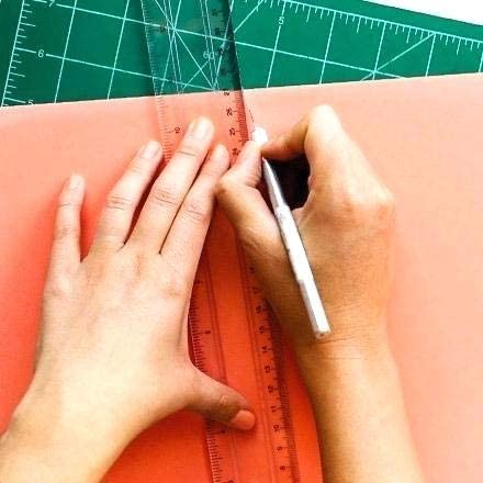 Image of Isomars A4 Self-Healing Cutting Mat | Non-Slip Craft Cutting Board with Grid Markings & Angle Guides | Durable Double-Sided Cutting Surface for Art, Craft, Sewing, Quilting & DIY Projects