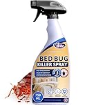 Aviro Bedbug Spray - Fast Acting Bed Bug Killer Spray for Immediate Control & Ongoing Prevention. Triple Action Professional Strength Bedbug Treatment for Home, Use On Hard & Soft Furnishings. 750ml