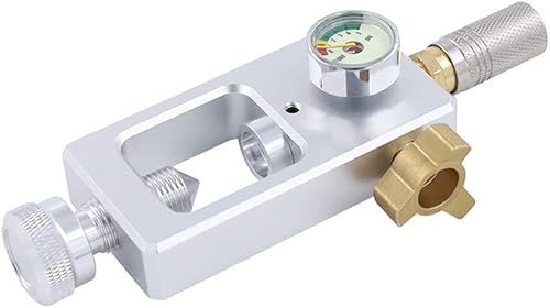 Gurlleu Scuba York Valve 4500psi PCP Paintball HPA - Adaptador de recambio para tanque de paintball