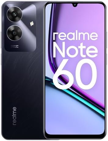 realme Note60 Smartphone 3+64GB, 6.74 Inch Display, 90 Hz Cooler,...