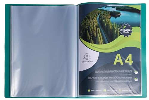 Porte-vues Exacompta Opak recyclé 160 vues rigide qualitatif - 4