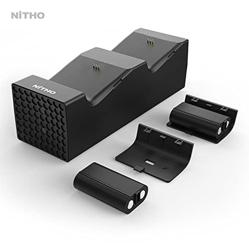 Nitho XBX-CST6-K Controller Charger Station With 2 Packs Rechargeable Battery For Xbox Series X/S thumb #5