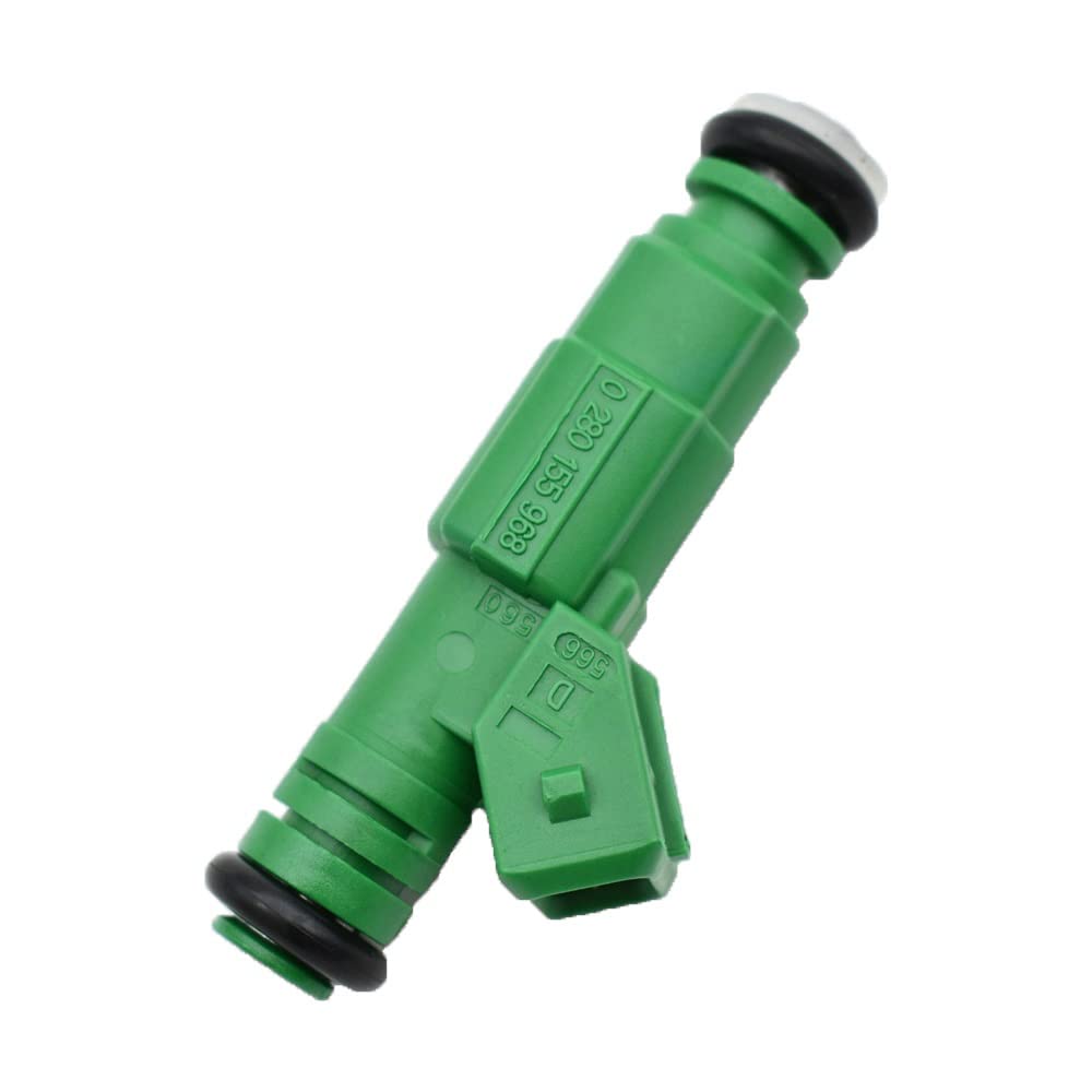 Inyectores cableado 4PCS 440CC 0280155968 Inyector De Combustible para A4 S4 TT 1.8L 1.8T TK-FI440C968-4 Inyección de Combustible
