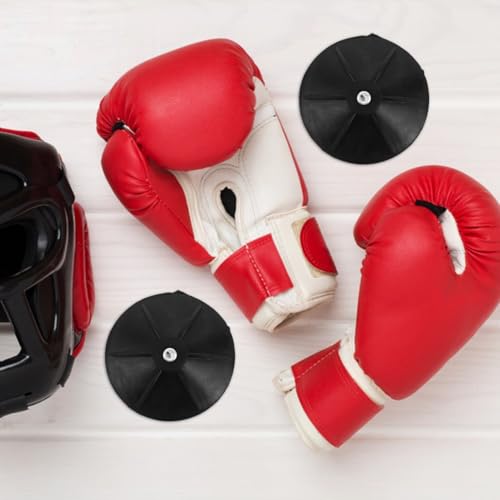 Image of Suction Cup Base for Boxing Training Equipment Punching Bag Suction Cup Replacement with M8 Threaded Screw 3.34 X 3.34 X 1.18 in Freestanding Base for Home Gym and Pack