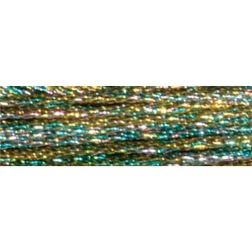 Image of DMC 317W-E135 Light Effects Polyster Embroidery Floss, 8.7-Yard, Golden Dawn