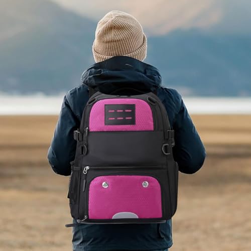 Bolsa de baloncesto con soporte de pelota y mochila de fútbol impermeable 2