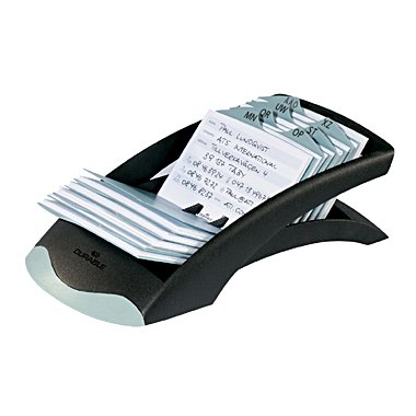 DURABLE 2412 TELINDEX® desk Adress-Kartei schwarz