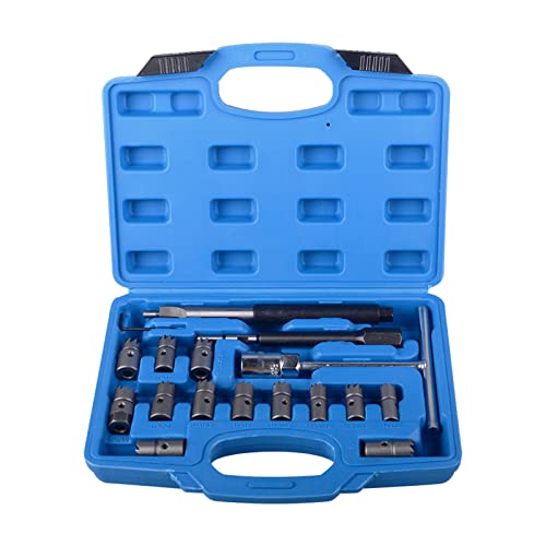DAYUAN 17 TLG. Diesel Injektoren Dichtsitz Werkzeug Fräser Satz Einspritzdüsen Dichtflächen