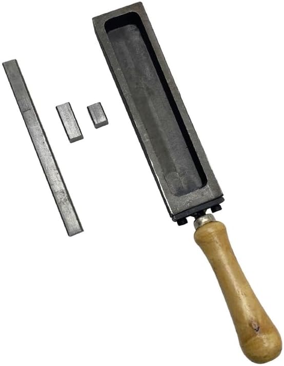 Iron Bar Molds Crafting Moulds Gold and Silver Ingots Molds Professional Jeweler Equipment Metal Melting Tool for Metal
