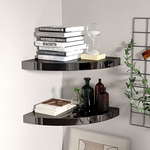 Étagère d'angle flottante pour optimiser les petits espaces - 2