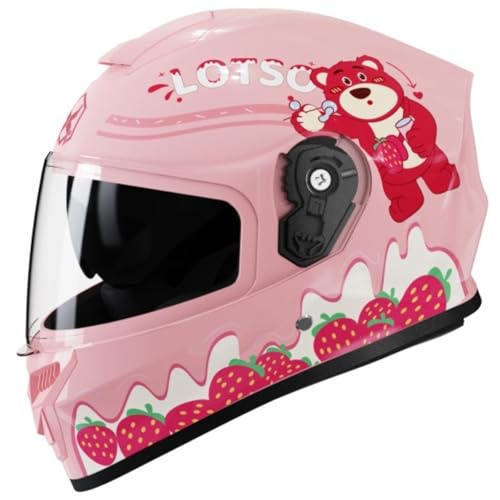 Integralhelm Für Kinder, Motorradhelm, ECE-Geprüft, Rollerhelm...