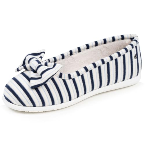 Chaussons ballerines femme Isotoner souples et confortables