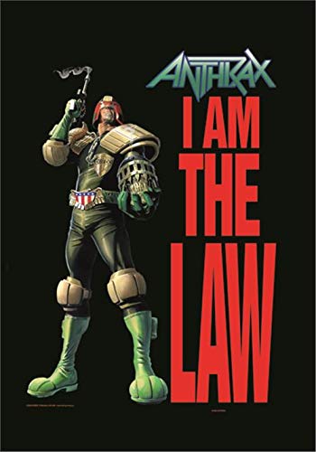 I am the law posterflagge Cover