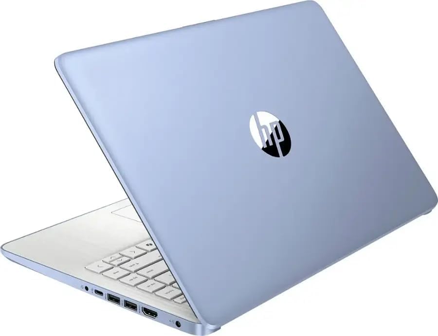Image of HP 14 inch Business & Student Laptop Computer with 1-Year Office 365 & AI Copilot Included, Quad-Core Intel N150 Processor, 4GB RAM 640GB Storage (128GB SSD+512GB PLUSERA Docking Set), Win11, Sky Blue