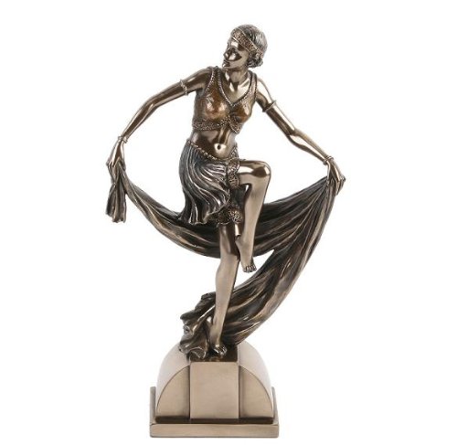 Art Deco Bronzed Figurine THE DANCER after D.H.Chiparus (59796)