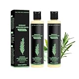 2 Stück Rosmarin Shampoo Für Haarwachstum, Rosemary Hydrolyzed Keratin Shampoo, Natürliches...
