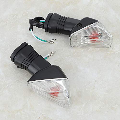 Akozon 2PCS Moto Indicatore di Direzione Lampada
