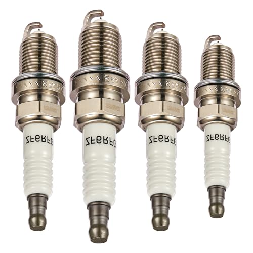 Image of ZFR6FGP Iridium Spark Plugs 4 Pack Compatible with Acura EL 2001-2005 1.7L L4 Compatible with Honda Civic 2001-2005 1.7L L4 Engine Replacement for 7100 Spark Plug