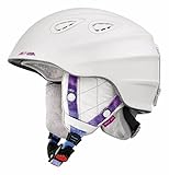 ALPINA GRAP 2.0 LE Skihelm, White/Periwinkle Matt, 57-61 cm