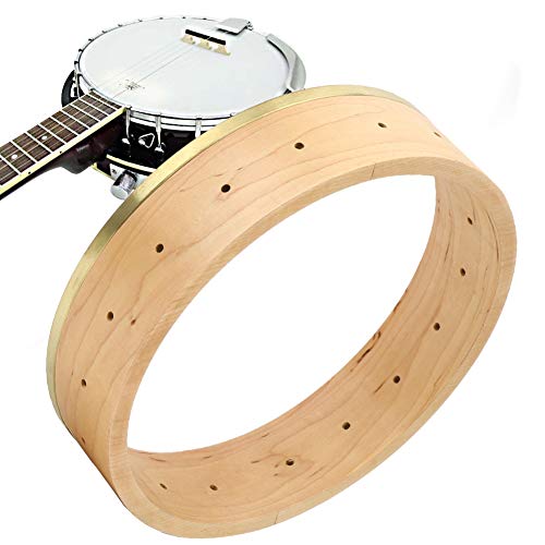 Banjo Rim Ring,11 Inch Maple Wood Banjo Rim for Banjo Parts Playing Accessories Musical Instrument Accessories - Image 4