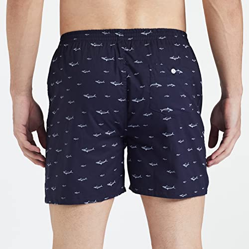 Image of Longies Men's Cotton Printed Regular Boxer Shorts