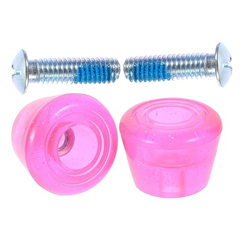LIOOBO Portable Skate Stoppers 1 Pair of Professional Skate Toe Stops Large Surface Area for Quick Stable Stopping