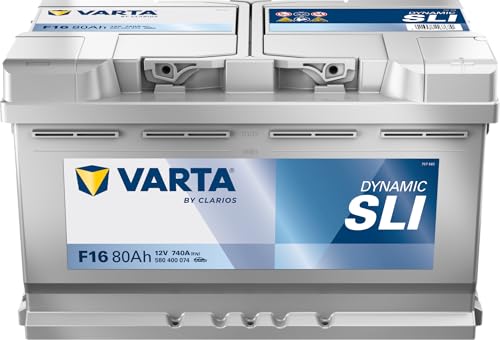 Varta 5804000743132 Blue Dynamic Batería de Arranque, 12V, 80Ah, 740A, 31.5cm x 17.5cm x 19cm