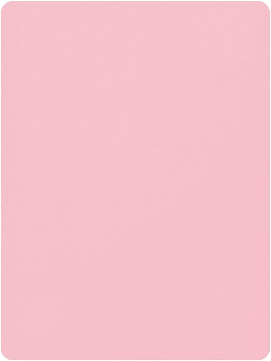 Blush Baby Crib Sheets Cotton Baby Playard Sheet Soft Stretchy Children Crib Sheet, 1 Pack