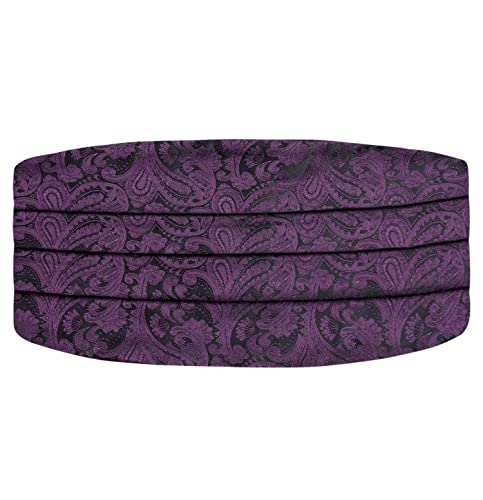 Image of Alizeal Mens Paisley Adjustable Bow Tie Set