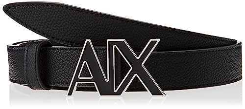 Fibbia con Logo sostenibile Cintura S Casual nero