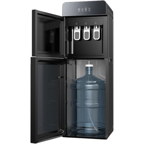 Dispensador de agua con carga inferior para oficina en casa, comercial, independiente, fuente de alimentación de pie