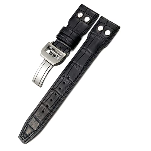 Bracelet montre VELORE IWC Big Pilot remplacez votre cuir usé par des rivets vintage