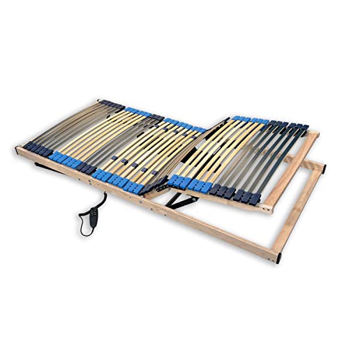 Betten-ABC - Elektro 7-Zonen-Lattenrost Move - 90x200cm - Elektrische Kopf- & Fußteilverstellung - für alle Matratzen geeignet - 5-fache Härtegradverstellung - Fertig montiert & Speditionslieferung – Bild 8