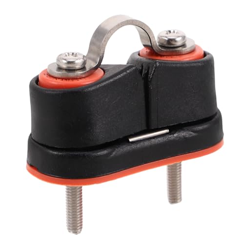 GANAZONO Sailboat Kayak Cam Cleat Durable Nylon Stainless Steel Rope Clamp with Ball Bearings Versatile Accessories for Secure Control Sailing Boating Activities