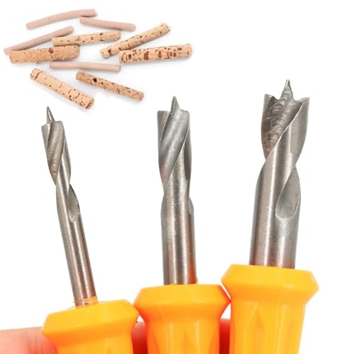 Taladro manual de precisión para señuelos de pesca 3 piezas miniatura 7