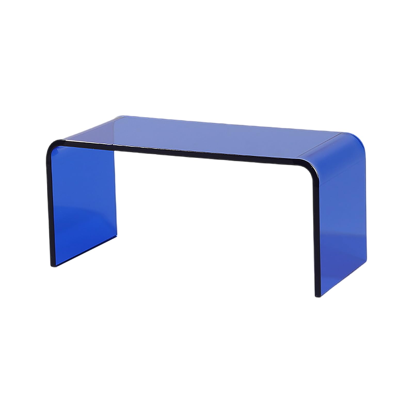 Acryl Risers Display Stand, Acryl-Display-Erhöhungen, blau, 5 mm dick, Parfüm-Organizer, Acryl-Display-Erhöhungen for Dessert, Cupcake, süße Kosmetikfigur, 22 x 10 x 10 cm, 22 x 10 x 10 cm ( Size : 30