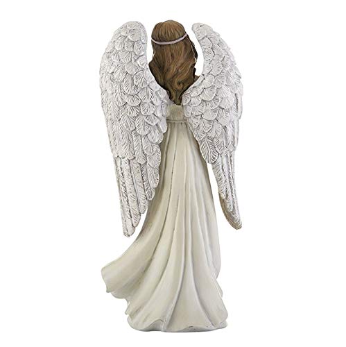 Estatua de Resina Esculpida Ángel Memorial 8 Pulgadas miniatura 2