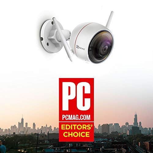 Ezviz C3W / Ezguard 1080P - Wireless Wi-Fi Security Camera With Remote Activated Alarm System #TOP1