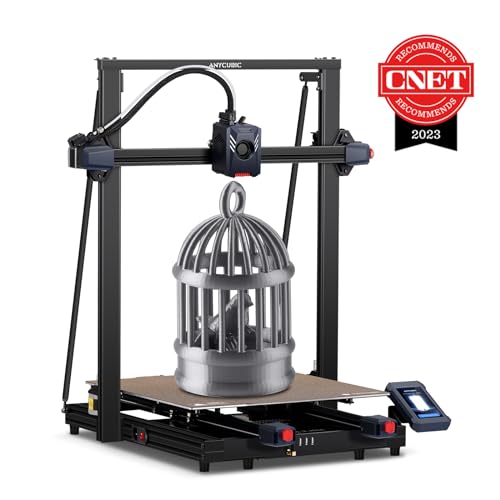 Anycubic Kobra 2 Max 3D Printer, Max 500mm/s High-Speed Printing Large 88L Printing Volume with Auto Leveling Smart Z-Offset Vibration Compensation Enhanced Print Quality & Detail 420x420x500mm
