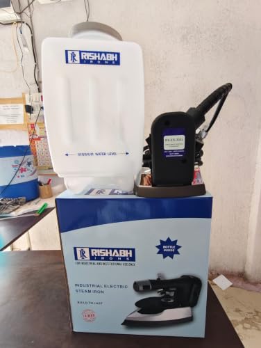 Image of RS-ES-300L RISHABH IRONS Industrial Steam Iron with Water Tank (1600 W) (220V)
