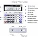 Desk Calculator Large 12 Digit Display, Dual Power Basic Calculator Desktop, Big Button for Office, Business, Home and School (Grey).